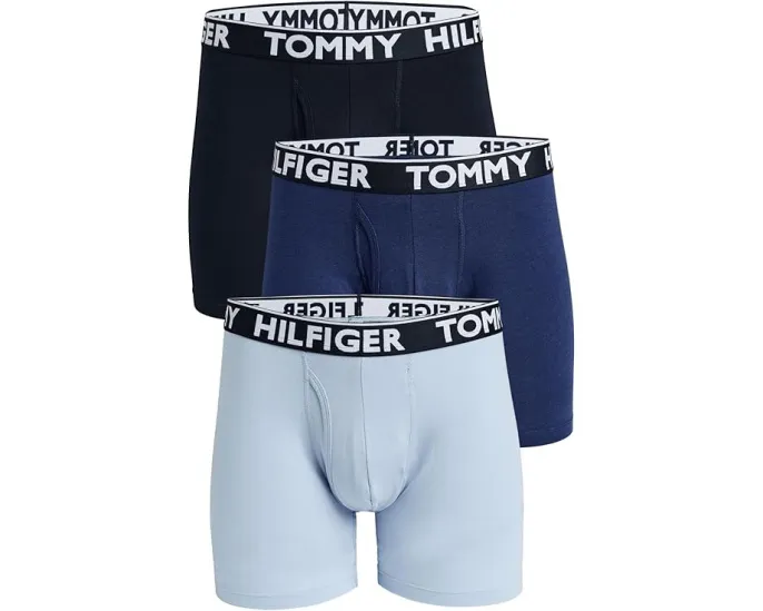 Набор из 4 боксеров Tommy Hilfiger из хлопка с эластаном