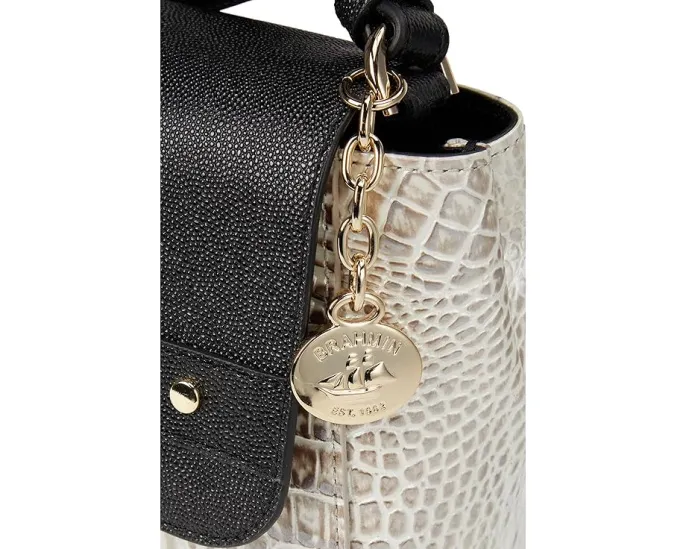 Универсальная сумка кроссбоди Jenah из мягкой кожи от Brahmin