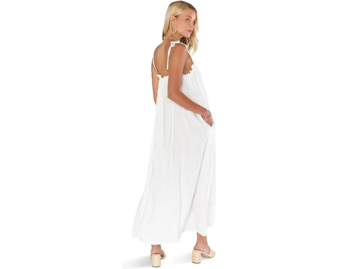 Макси-платье Show Me Your Mumu Angel свободного кроя с завязывающимися бретелями