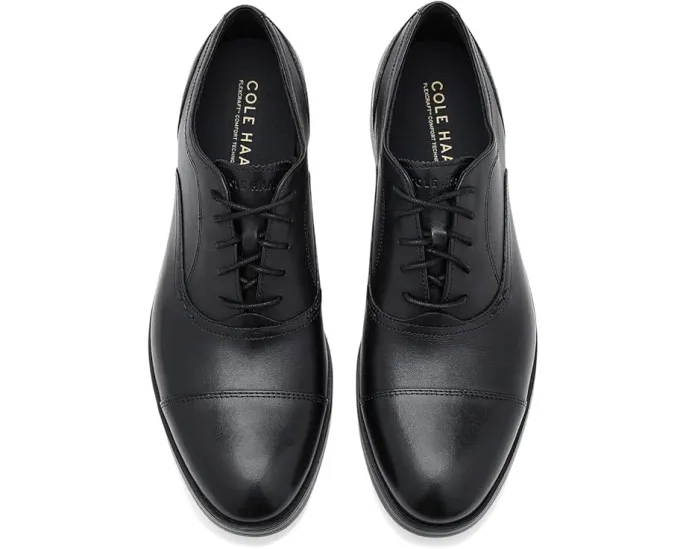 Оксфорды Cole Haan Newmark Grand с мыском и кожаной подкладкой