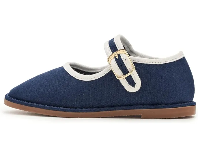 Лоферы из твила Janie and Jack с пряжкой для детей