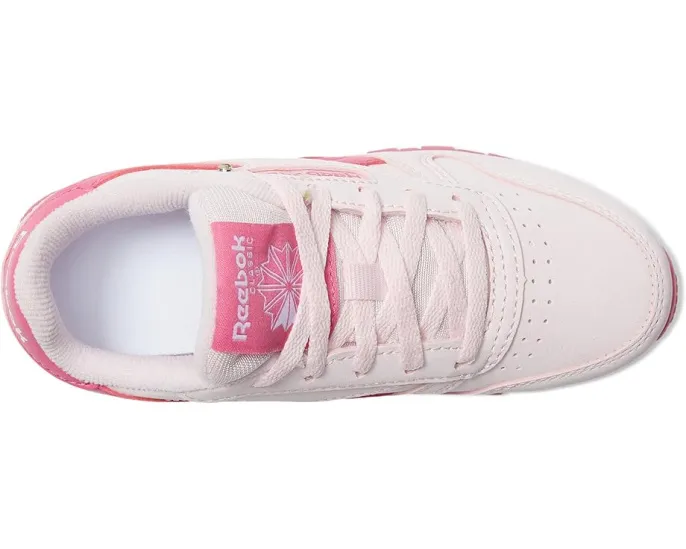 Кроссовки Reebok Classic Leather для детей с металлическим блеском