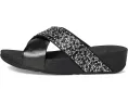 FitFlop Сланцы Lulu Crystal-Mix с кристаллами и технологией MicroWOBBLEBOARD