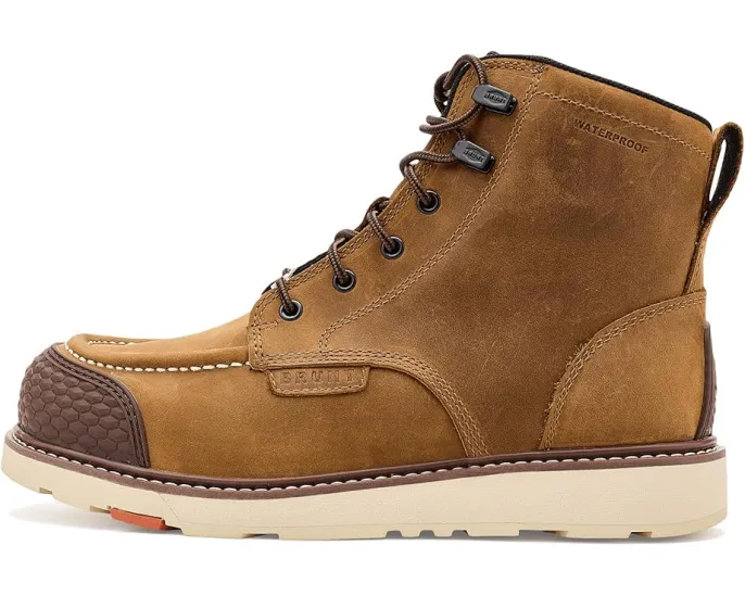 Водонепроницаемые рабочие ботинки BRUNT Marin 6 дюймов (15.24 см) с мягким мысом и защитой носка