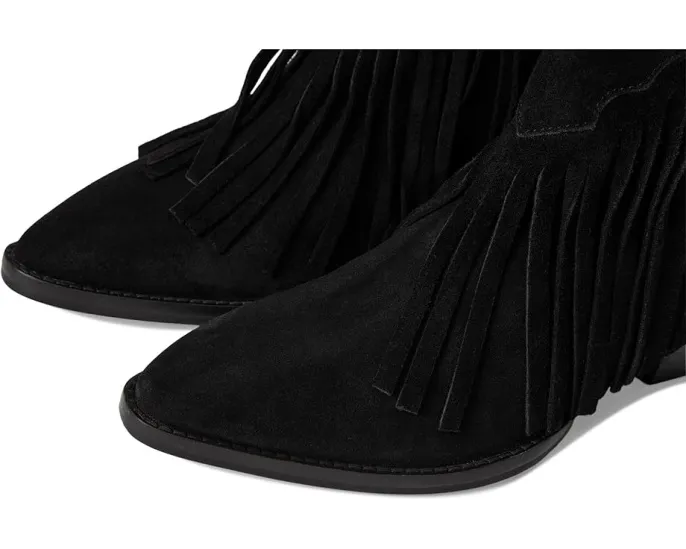 Ботильоны Seychelles Easy Come Easy Go из мягкой замши с бахромой