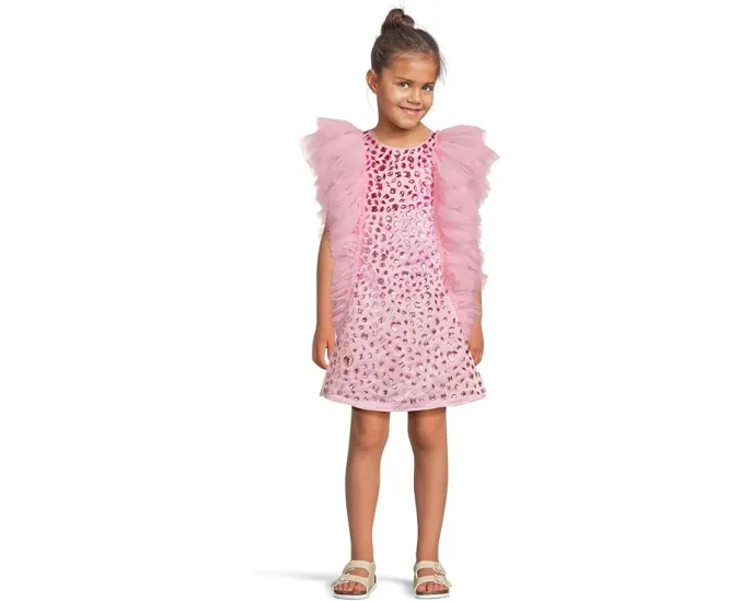 Розовое платье Pink Limited Edition Bejeweled с камнями и омбре Lola and The Boys