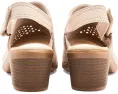 Босоножки на устойчивом каблуке Clarks Emily 2 Mist с регулируемой застежкой