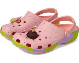 Кроксы Crocs Spongebob Squarepants Classic Clog с ремешком на пятке