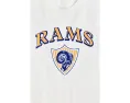Футболка NFL Los Angeles Rams с полосатым воротом (Little Kid/Big Kid)