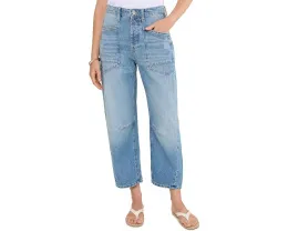 Free People We The Free Minimalist Moxie Barrel Jeans джинсы бочонок