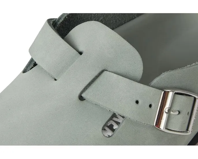 Клоги Tokio от Birkenstock из нубука с регулируемым задним ремешком