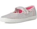 Детские туфли-слипоны Cienta Kids Shoes 56083 с металлическим блеском