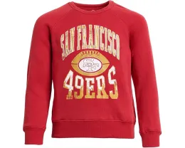 Футболка Junk Food Clothing Kids с длинным рукавом и принтом San Francisco 49ers для детей