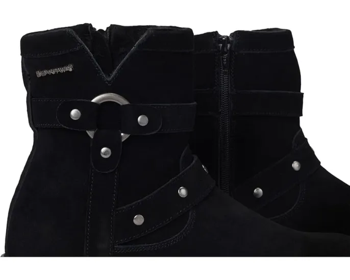 Женские ботильоны Bearpaw Reece на каблуке с молнией и металлическими кольцами