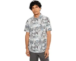 Рубашка RVCA Kauai с принтом Block Print Collage
