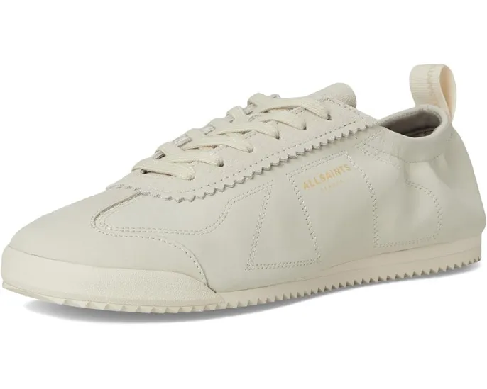 Кроссовки AllSaints Kenny Runner из премиальной кожи с закругленным носком