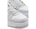 Кроссовки Puma Rebound Slam Lo Shoes с кожаным верхом в сером и белом цветах