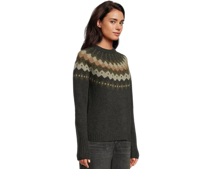 Свитер Royal Robbins Rockcraft Wool Crew с высоким воротником и узором Fairisle