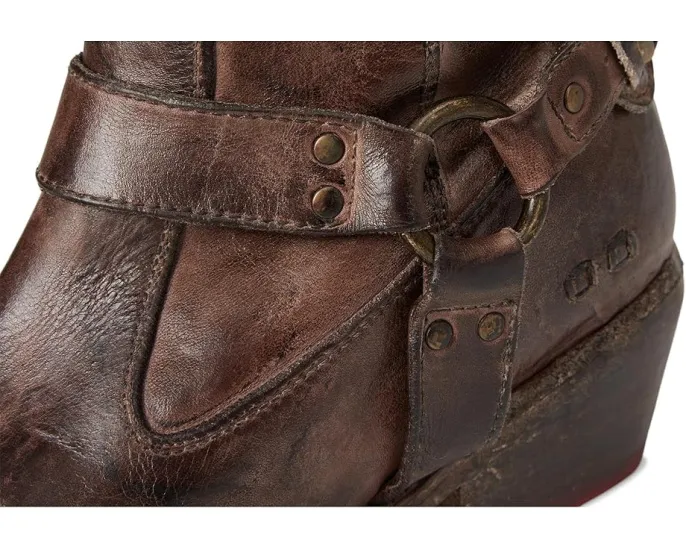 Ботинки Bed Stu Homage на устойчивом каблуке из растительно-дубленой кожи