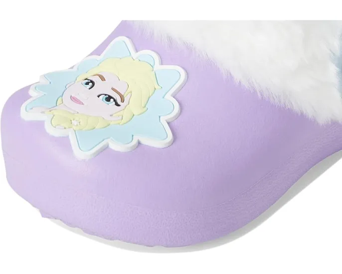 Тапочки Josmo Frozen с Эльзой и Анной для девочек с противоскользящей подошвой