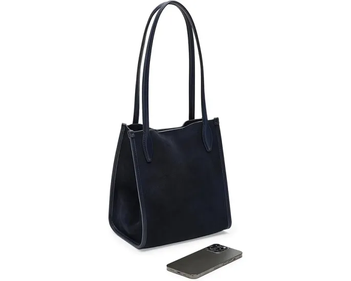 Сумка тоут Madewell Lexington SM Flesh Out из кожи с магнитной застежкой