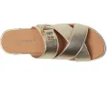 Сланцы Shayla Cross-Band Slide от Johnston & Murphy с кожаным верхом