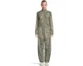 Брюки-джоггеры adidas by Stella McCartney с принтом крокодила и поясом на шнурке