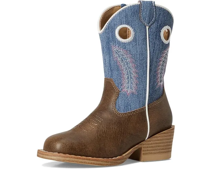 Сапоги Willow для малышей с джинсовым голенищем от Roper Kids