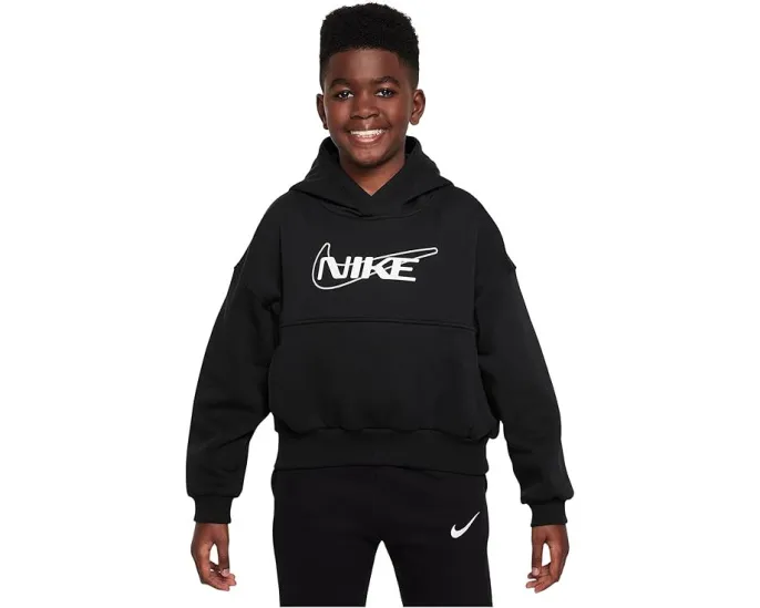 Детская худи Nike Sportswear Club Fleece Oversized с oversize кройом и капюшоном
