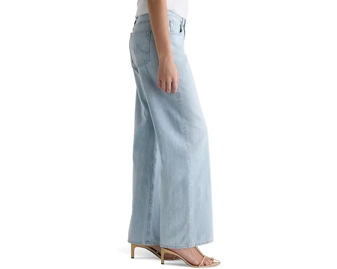 Джинсы Adria Low Rise Baggy Wide Leg от AG Jeans в расслабленном крое
