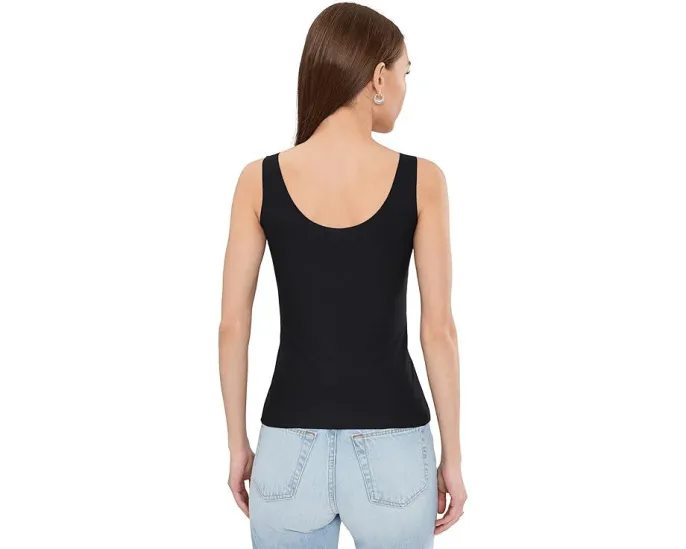 Топ Commando Cotton Tank из ультрамягкого хлопка с четырехсторонней растяжкой