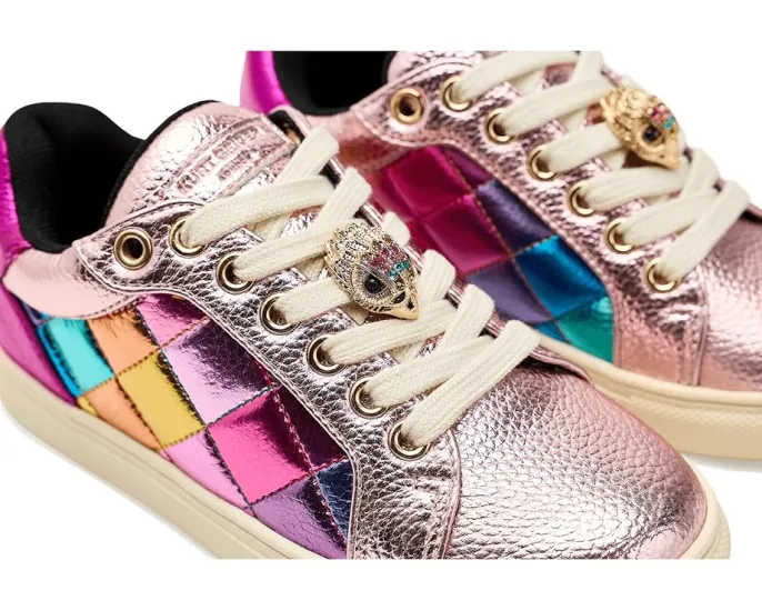 Детские кеды Kurt Geiger London Mini Lane Stained Glass с витражным принтом