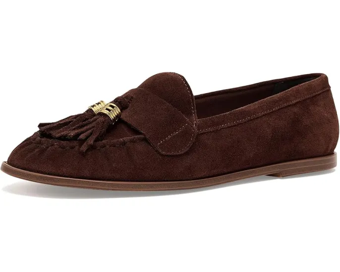 Лоферы Franco Sarto Carita с заостренным носком и кисточкой на экологичной коже