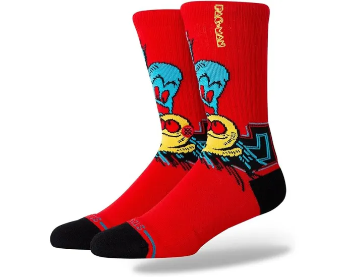 Носки Stance Waka Waka Waka с принтом Pacman и средней амортизацией