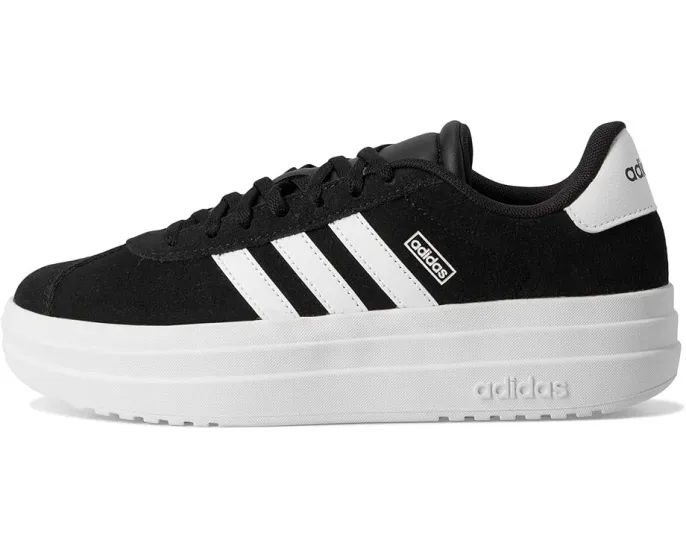 Кроссовки Adidas VL Court Bold для детей с кожаным верхом