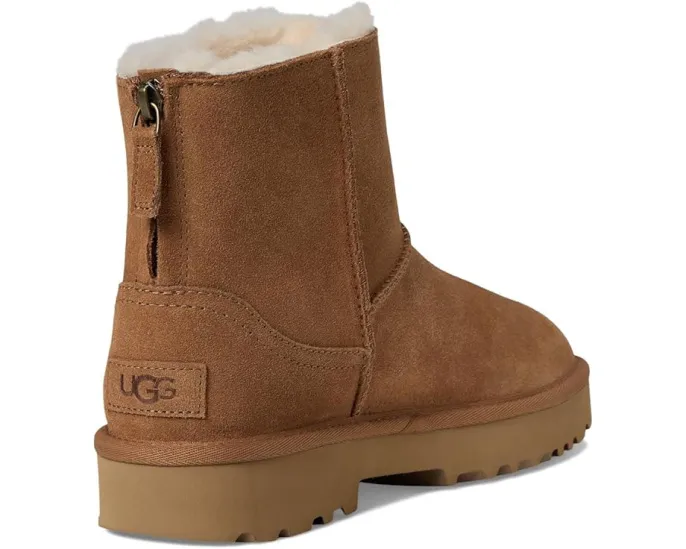 Ботинки UGG Marais Zip-up с молнией сзади и квадратным носком на подошве из сахарного тростника
