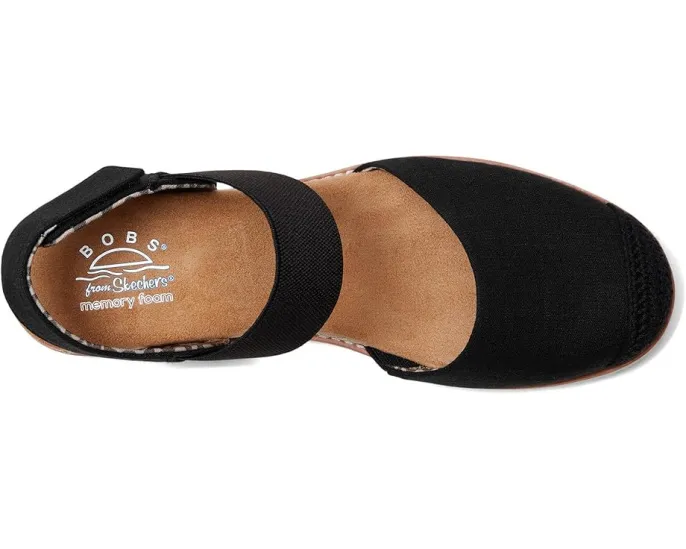 Сандалии BOBS from SKECHERS Desert Kiss Sun Shining на джутовой подошве