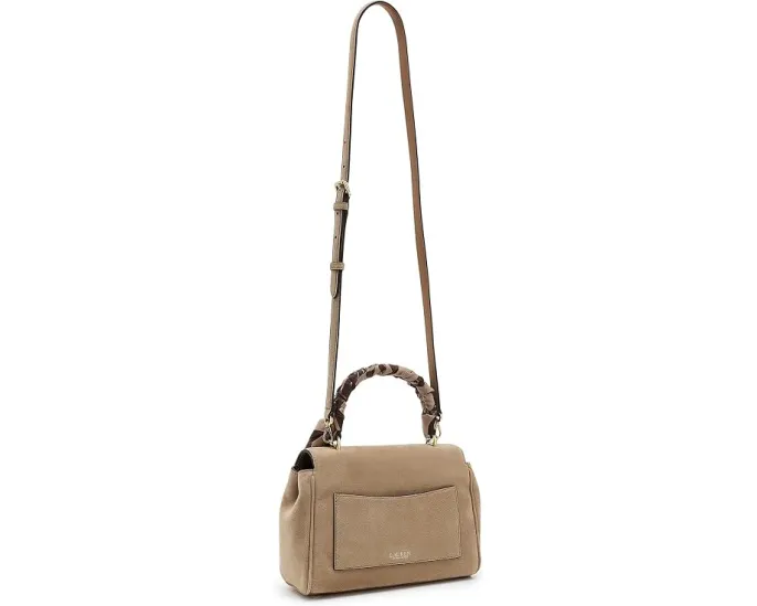 Сумка Lauren Ralph Lauren Farrah с шарфом из мягкой замши