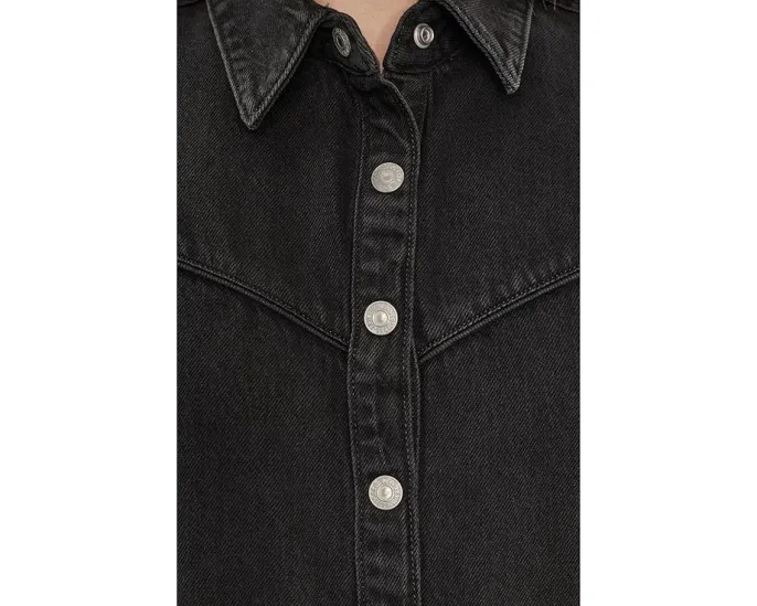 Джинсовое платье Levi's Premium с кнопками и карманами в стиле вестерн