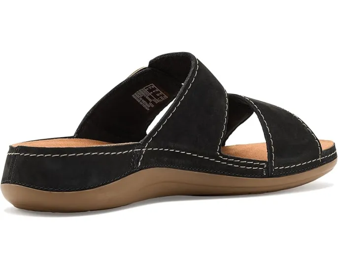 Сандалии Clarks Cecily Step на клине с пряжками и подошвой из термопластичной резины