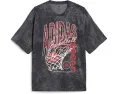 Футболка Adidas AOP Basketball Wash Tee для детей с баскетбольным принтом