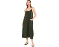 Eileen Fisher платье-комбинация Fine Stretch Jersey с миди-длиной