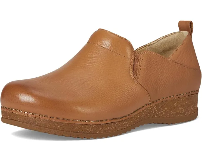 Слипоны Dansko Meara из кожи с пробковой подошвой и круглым носком