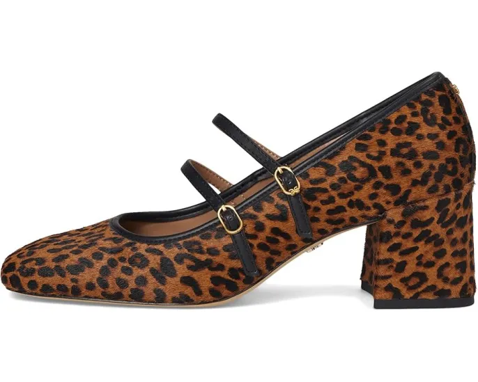 Босоножки Sam Edelman Sarah 2 с леопардовым принтом и квадратным носком