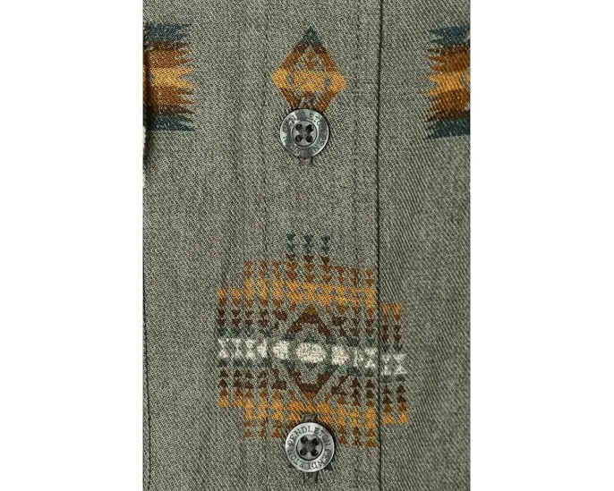 Рубашка Pendleton Tanner Twill с длинным рукавом и накладными карманами