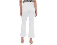 Джинсы Madewell The Stretch Flare Crop с расклешенным низом и укороченной длиной в цвете Tile White