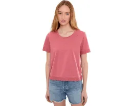 Футболка Clara Tee с кружевной отделкой из органического хлопка и TENCEL Toad&Co