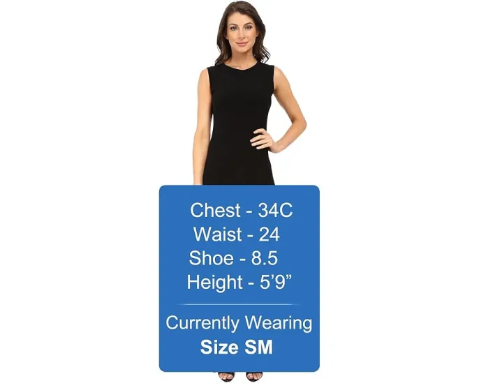 Комбинезон без рукавов Norma Kamali с застежкой-молнией на спине