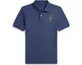 Хлопковая сетчатая поло с мишкой Polo Ralph Lauren (для старших детей)