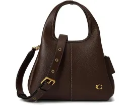 Сумка через плечо COACH Lana 23 из полированной кожи с регулируемым ремнем